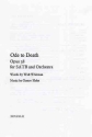 Gustav Holst, Ode To Death Op.38 SATB and Piano Partitur