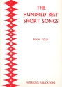 The 100 best short Songs vol.4 for low (medium-low) voice and piano (en)