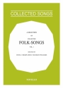 Ralph Vaughan Williams, A Selection Of Collected Folk-Songs Volume 1 Vocal and Piano Buch