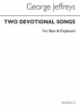 George Jeffreys, Two Devotional Songs Bass Voice Buch