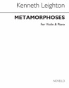 Kenneth Leighton, Metamorphoses For Violin and Piano Op.48 Violine und Klavier Buch