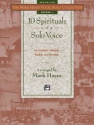 10 Spirituals vol.1 for medium high voice and piano