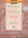 10 Spirituals (+CD) for medium high voice and piano