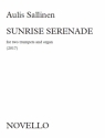 Aulis Sallinen, Sunrise Serenade Trumpet [Duet], Organ Accompaniment Buch