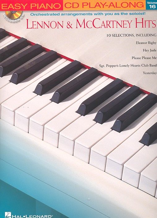 Lennon & McCartney Hits (+CD): for piano/voice/guitar Easy piano CD playalong vol. 16