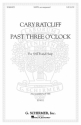 Past Three O'Clock SATB Chorpartitur