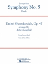 Symphony No. 5 - Finale (Excerpts) Concert Band Partitur