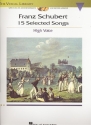 15 selected Songs (+Audio Access) for high voice and piano (dt)