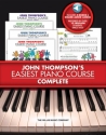 John Thompson's Easiest Piano Course Complete for piano Set of 4 Books (+ Online Audio)