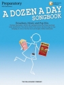 A Dozen A Day Songbook - Prepatory Book (+Online Audio) for piano