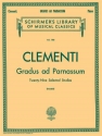 Muzio Clementi, Gradus Ad Parnassum Klavier Buch