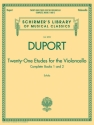 21 Etudes for violoncello