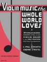 Violin Music the Whole World Klavier Buch