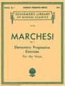 Elementary Progressive Exercises op.1 for voice