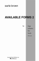 Earle Brown, Available Forms 2 Large Orchestra [98 Players] Partitur