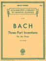 Johann Sebastian Bach, Fifteen Three-Part Inventions Klavier Buch