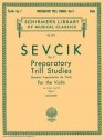 Otakar Sevcik, Preparatory Trill Studies, Op. 7 - Book 1 Violin Buch