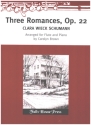 3 Romances op.22 for flute and piano