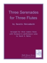 Saverio Mercadante Three Serenades for Three Flutes 3 Flten Partitur und Stimmen