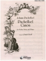 Pachelbel Canon for violin, viola and piano score and parts