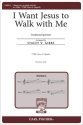 Traditional Spiritual I Want Jesus to Walk with Me Mnnerchor Chorpartitur