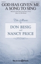 Don Besig_Nancy Price, God Has Given Me a Song to Sing SATB and opt. Flute Chorpartitur