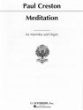 Paul Creston, Meditation Op. 90 Marimba and Piano Buch