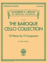 The Baroque Cello Collection for cello and piano