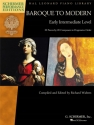 Richard Walters, Baroque to Modern: Early Intermediate Level Klavier Buch