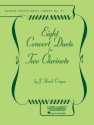 J. Beach Cragun, Eight Concert Duets for Two Clarinets Clarinet Duet Buch