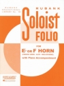 Soloist Folio - F or Eb Horn Horn in F and Piano Buch