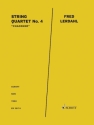 F. Lerdahl, String Quartet No.4 for string quartet Partitur und Stimmen