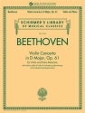 HL50603274  Beethoven, Violin Concerto in D Major op. 61 for violin and piano Book & Audio-Online