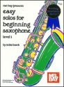 BUERK M Easy Solos for Beginning Saxophone, Level 1 Saxophon Spielbuch