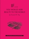 Suzanne Guy: If ?You Would Add Beauty To The World  Instrumental Album