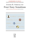 Judith Strickland: Four Easy Sonatinas Piano Instrumental Album