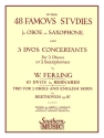 Franz Wilhelm Ferling 48 Famous Studies, (1st and 3rd Part) Oboe Buch