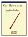 Carl Baermann Foundation Studies Op 63 Clarinet Buch