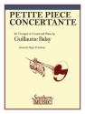 Petite Piece Concertante for trumpet or cornet and piano Buch