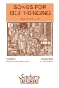 Bobby Siltman Songs For Sight Singing-Hs-Tb (Sss Hs) TB Chorpartitur