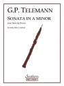 Georg Philipp Telemann Sonata In A Minor Oboe Buch