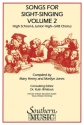 Bobby Siltman Songs For Sight Singing-Hs-Ms-Sab Vol 2 (Sss Hs- SAB Chorpartitur