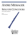 Andr Messager Solo De Concours Clarinet Buch