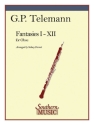 Georg Philipp Telemann_Georg Philipp Telemann Fantasies I-XII (1 - 1 Oboe Buch