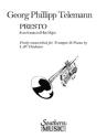 Georg Philipp Telemann Presto Trumpet Buch