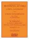 3 Duos concertants and Trio op.87 for 2 oboes/saxophones (2 oboes and Engl. horn) score and parts