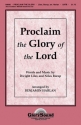 Proclaim the Glory of the Lord for mixed choir and piano score