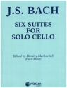 Six Suites for violoncello