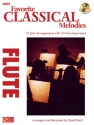 Favorite Classical Melodies - Flute Flute Buch + CD