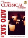 Favorite Classical Melodies - Alto Saxophone Alto Saxophone Buch + CD